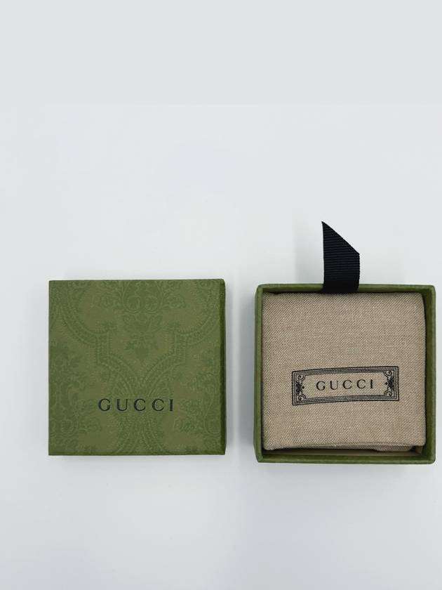 Trademark heart silver earrings YBD223990001 - GUCCI - BALAAN 3