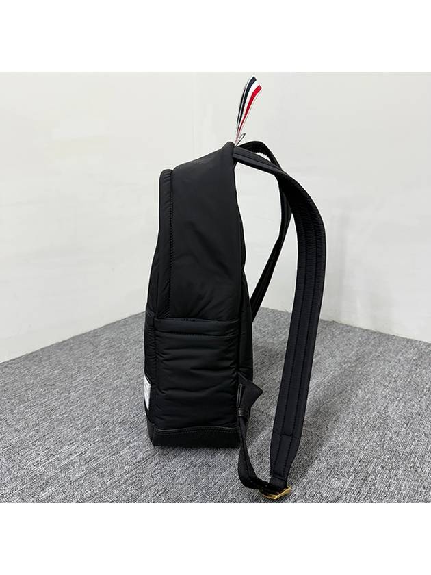 Logo Applique Backpack Black - THOM BROWNE - BALAAN 6