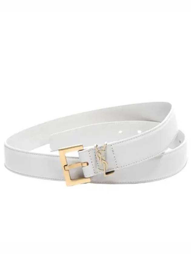 monogram logo belt women waistband - SAINT LAURENT - BALAAN 1