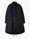 x Dover Street Market 15th Anniversary Monochrome Market Napoleon Coat Black Khaki - SACAI - BALAAN 1