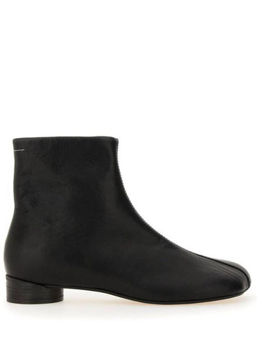 Mm6 Maison Margiela Leather Boot - MAISON MARGIELA - BALAAN 1