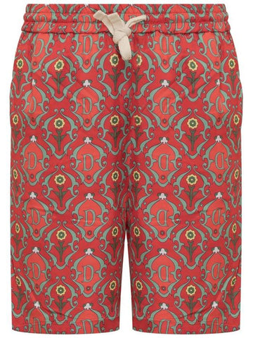 Drôle De Monsieur Ornements Printed Bermuda Shorts - DROLE DE MONSIEUR - BALAAN 1