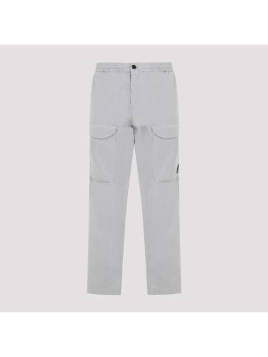 50 Fili Stretch Cargo Straight Pants Grey - CP COMPANY - BALAAN 1