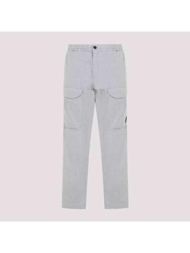 50 Fili Stretch Cargo Straight Pants Grey - CP COMPANY - BALAAN 1