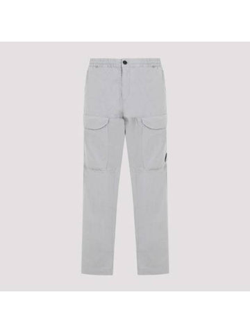 50 Fili Stretch Cargo Straight Pants Grey - CP COMPANY - BALAAN 1