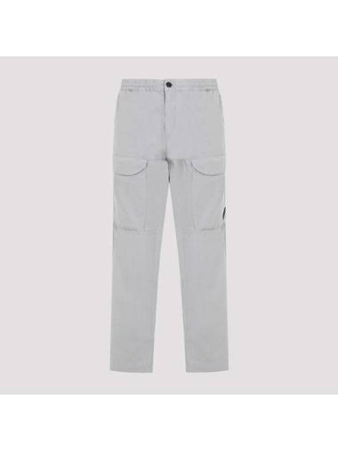 50 Fili Stretch Cargo Straight Pants Grey - CP COMPANY - BALAAN 1