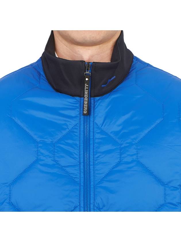 Golf Quilt Hybrid Dermal Wind Vest Blue - J.LINDEBERG - BALAAN 8