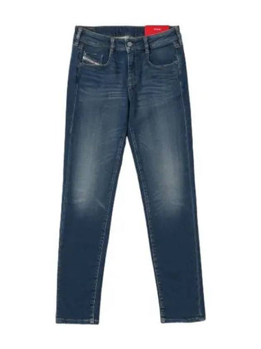 Alice Denim Pants Medium Blue - DIESEL - BALAAN 1