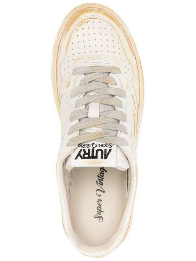 Autry Sup Vintage Low Sneakers Shoes - AUTRY - BALAAN 4