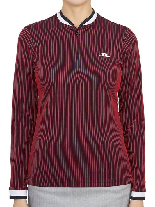 Golf Wear Women s Long Sleeve T Shirt AWJS07032 G131 - J.LINDEBERG - BALAAN 2