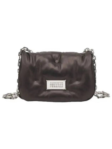 Small Glam Slam Flap Shoulder Bag Black - MAISON MARGIELA - BALAAN 1