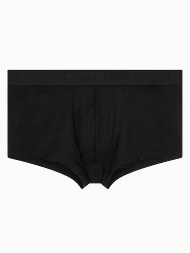 Underwear Men s CK Black Logo Jacquard Low Rise Trunks NB3947UB1 - CALVIN KLEIN - BALAAN 1