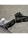 CC Logo Down Winter Ankle Boots Black 38 G36826 - CHANEL - BALAAN 10