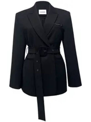 Lux Belt Jacket Black - ILROZE - BALAAN 1