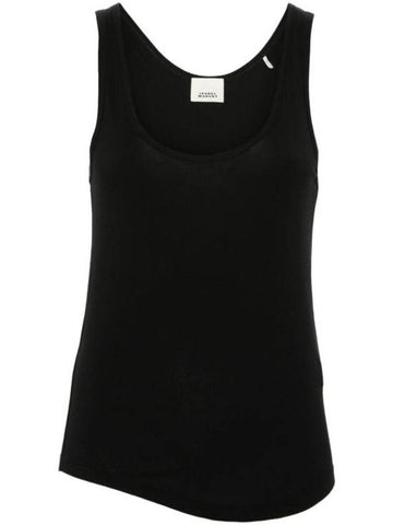 Short Sleeve T-Shirt TS0205FBB2N01I 01BK BLACK - ISABEL MARANT - BALAAN 1