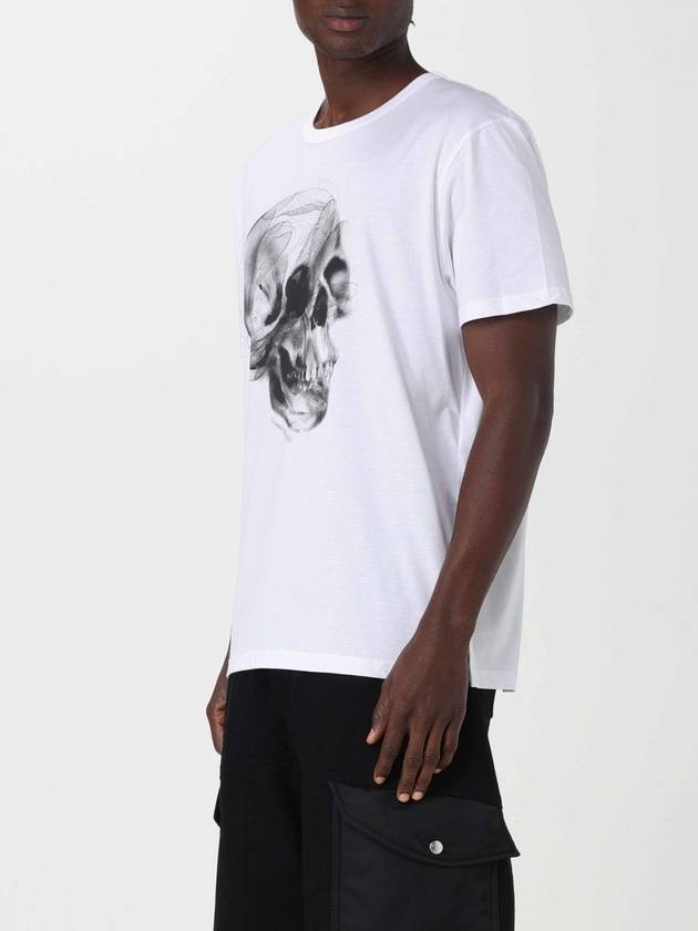 T-shirt Alexander McQueen con stampa Skull - ALEXANDER MCQUEEN - BALAAN 4