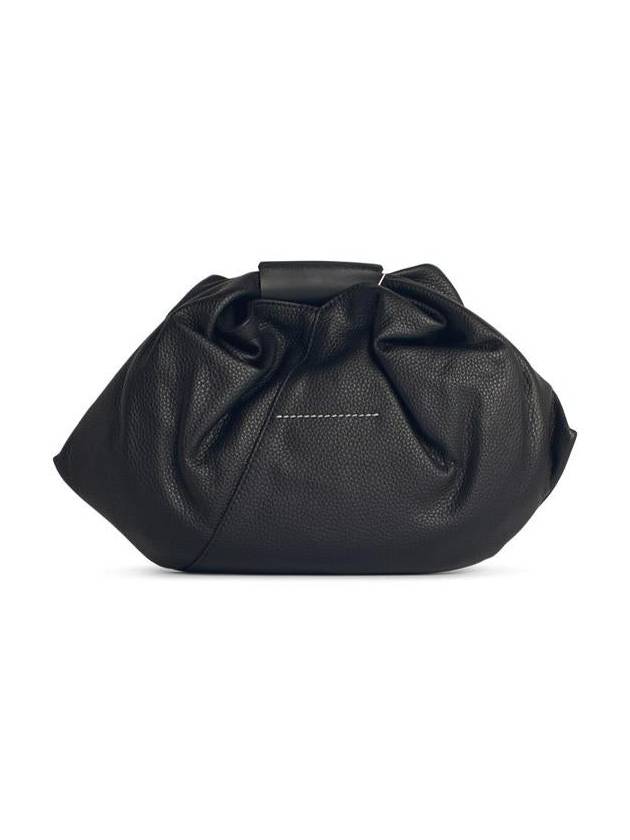 Mm6 Maison Margiela 'Japanise' Mini Bag In Black Leather - MAISON MARGIELA - BALAAN 3