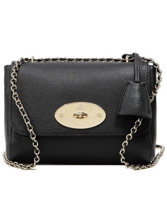 Lily Small Classic Chain Shoulder Bag Black - MULBERRY - BALAAN 2