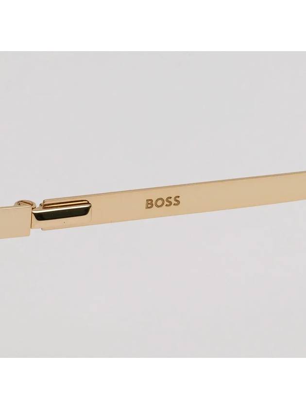 Hugo Boss glasses frame BOSS1210 RHL light Soltex round frame - HUGO BOSS - BALAAN 5