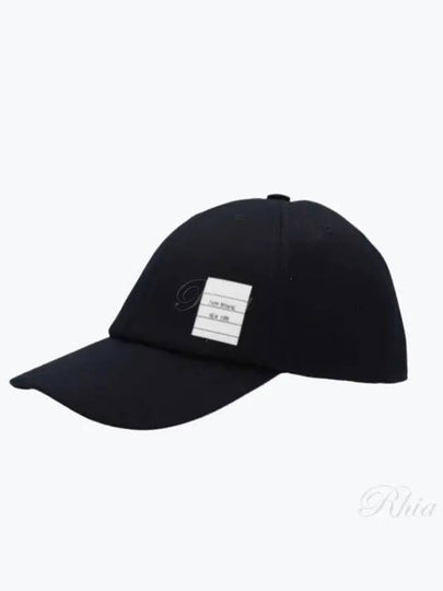 Classic Logo Patch Ball Cap Navy - THOM BROWNE - BALAAN 2