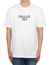 Men s Short Sleeve T Shirt M5BA834F 01 - BALLY - BALAAN 1