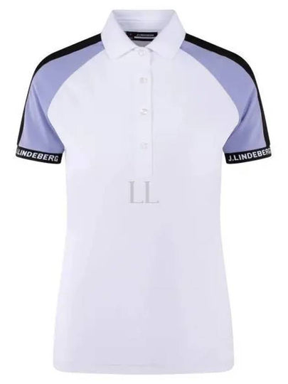 Perinne Regular Fit Short Sleeve Polo Shirt White - J.LINDEBERG - BALAAN 2