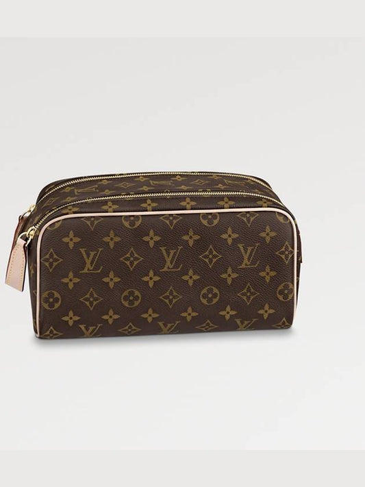 Dopp Kit Toilet Monogram Canvas Pouch Bag Brown - LOUIS VUITTON - BALAAN 2