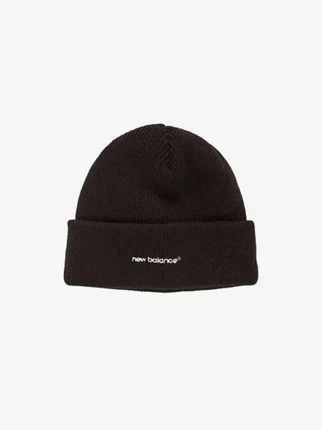 NBGDCAF305 Basic Beanie BLACK - NEW BALANCE - BALAAN 1