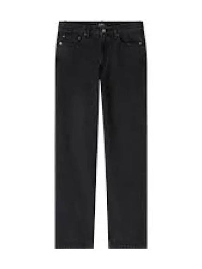 New Sailor Cropped Corduroy Straight Pants Black - A.P.C. - BALAAN 2