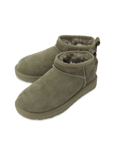 Women's Classic Ultra Mini Winter Boots Green - UGG - BALAAN 2