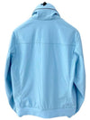 Lens Waffen Soft Shell Windbreaker Jacket Sky Blue 12CMOW093A - CP COMPANY - BALAAN 4