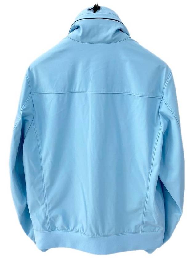 Lens Waffen Soft Shell Windbreaker Jacket Sky Blue 12CMOW093A - CP COMPANY - BALAAN 4