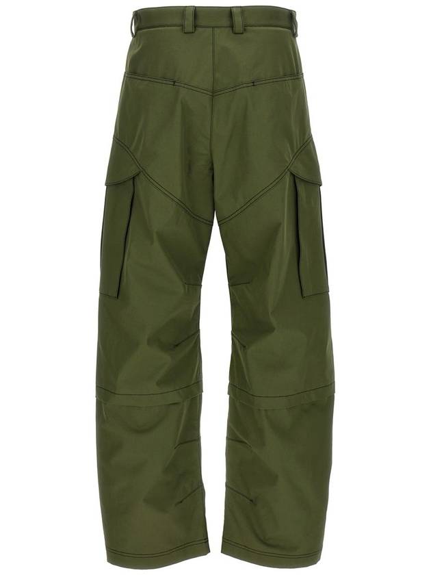 Cargo straight pants army green - OFF WHITE - BALAAN 3