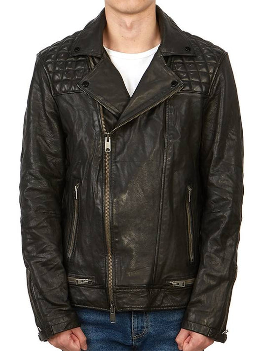 Men's Conroy CONROY Biker Jacket Black - ALLSAINTS - BALAAN 2