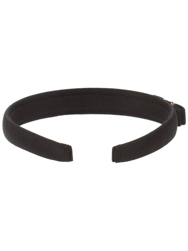 FERRAGAMO Appliqued Headband, Women's, Black - SALVATORE FERRAGAMO - BALAAN 3