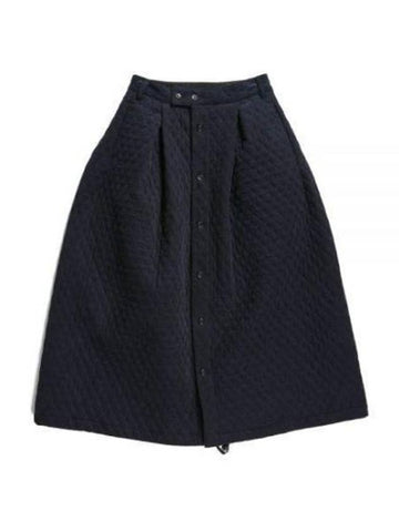 Midi Skirt 23F1WG008 NQ459 SD019 Navy Dk - ENGINEERED GARMENTS - BALAAN 1