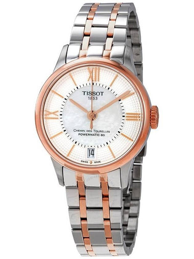 Tissot Chemin des Tourelles Automatic Mother of Pearl Dial Ladies Watch T099.207.22.118.02 - TISSOT - BALAAN 1