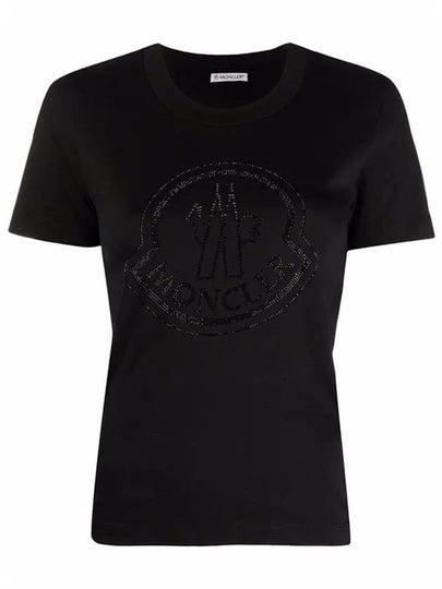 Black Women s Short Sleeve 8C00008 829FB 999 - MONCLER - BALAAN 2