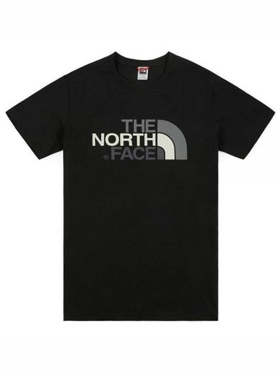 Men's Easy Cotton Short Sleeve T-Shirt Black - THE NORTH FACE - BALAAN 2