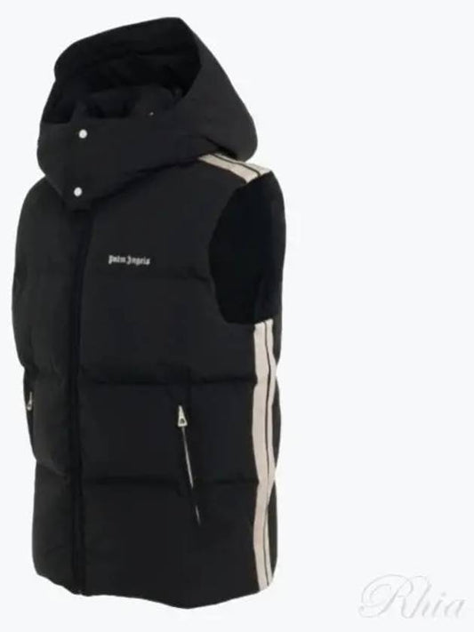 Classic Track Hooded Down Vest - PALM ANGELS - BALAAN 2
