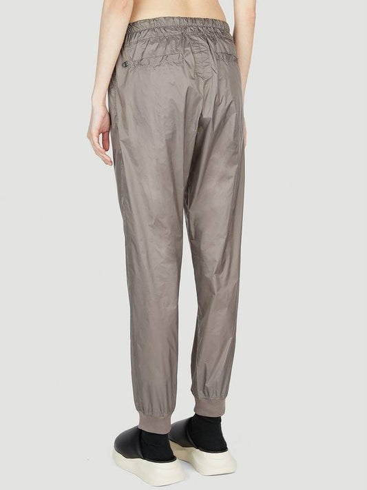 Drawstring Nylon Shell Track Pants Grey - RICK OWENS - BALAAN 1