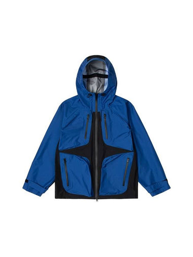 Star Shell Parka Blue Black - YEO - BALAAN 1