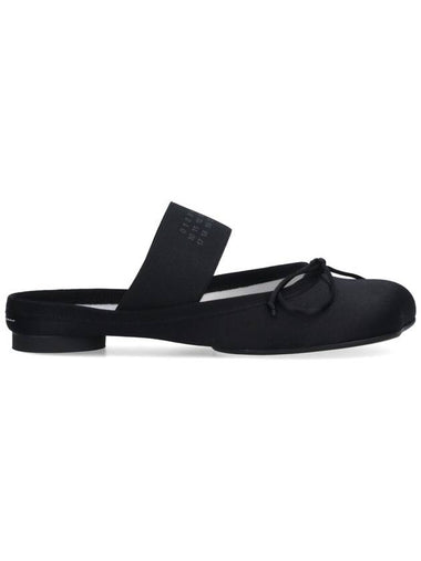 MM6 Maison Margiela Flat shoes Black - MAISON MARGIELA - BALAAN 1