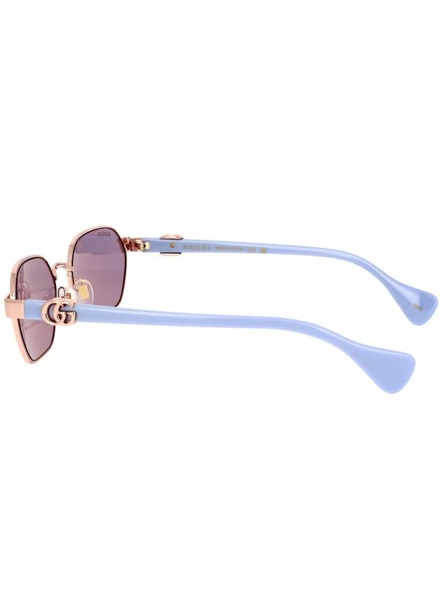 Double G Geometric Frame Sunglasses GG1593S - GUCCI - BALAAN 4