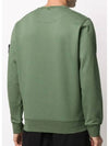 Garment Dyed Cotton Crewneck Sweatshirt Khaki - STONE ISLAND - BALAAN 5