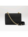 24 Years Women s Twist PM Chain Mini Bag Cross Black Gold 21119 - LOUIS VUITTON - BALAAN 3