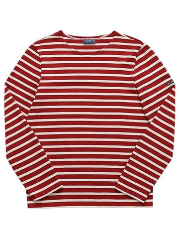 6870 PERSAN ECRU Meridien modern striped long sleeve t-shirt - SAINT JAMES - BALAAN 1