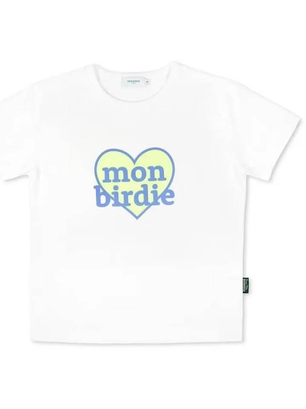 HEART MONBIRDIE Heart Mont Buddy Cool Air T-shirtYELLOW - MONBIRDIE GOLF - BALAAN 7