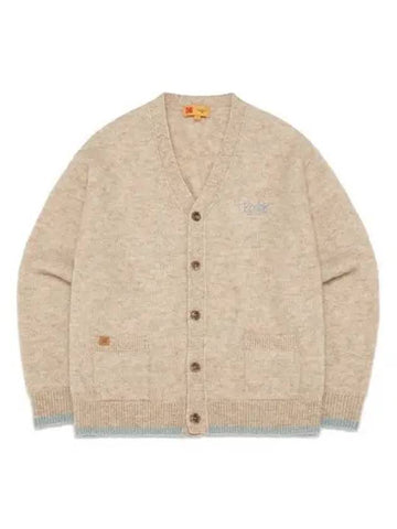 KODAK Kodel kid mohair wool cardigan BEIGE - KODO - BALAAN 1