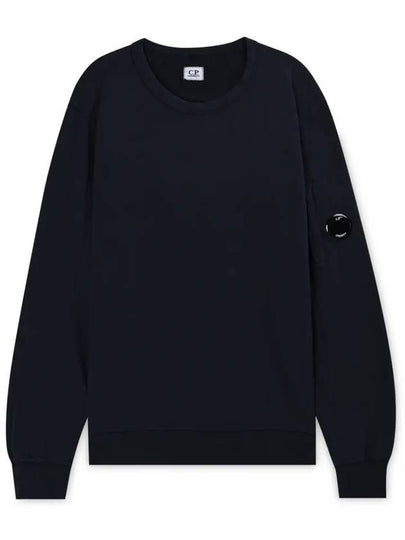 Light Fleece Sweatshirt Navy - CP COMPANY - BALAAN 2